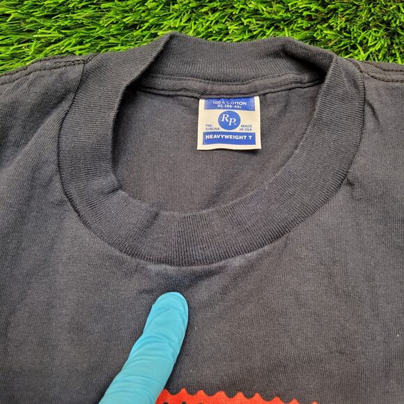 VTG Dated 1990 Dick Tracy Movie Premiere Tee Single Stitch USA Made XL - Picture 3 of 6